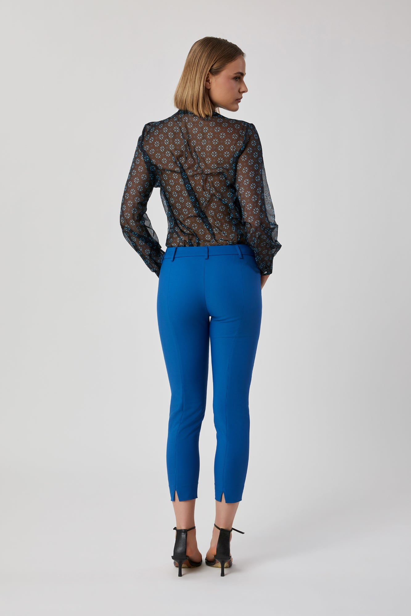 Pantaloni da donna bluette