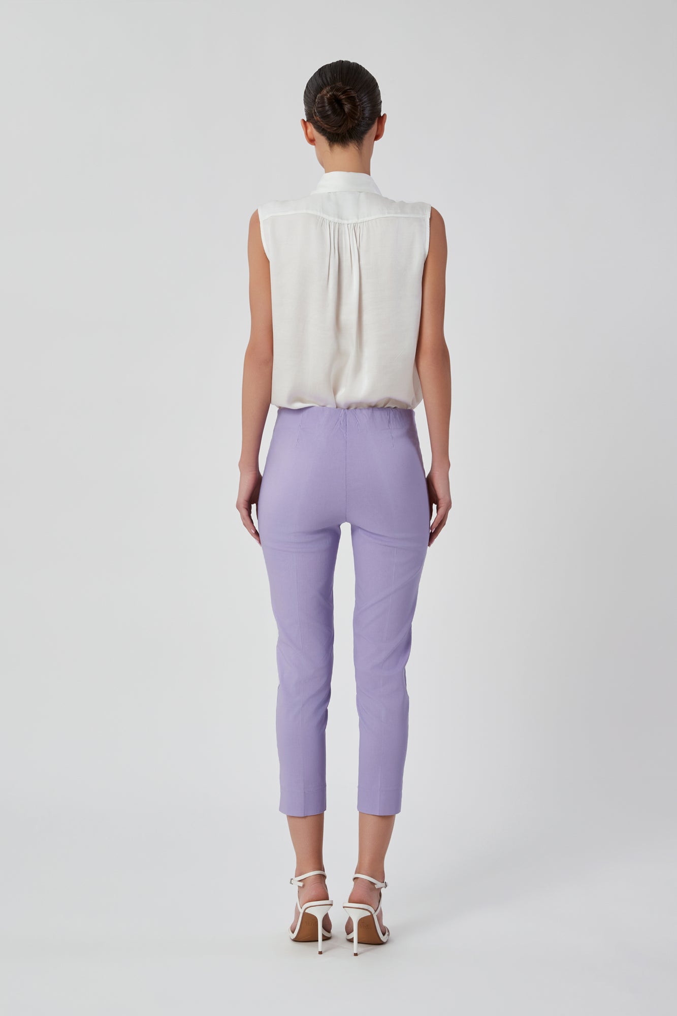 Pantaloni da donna lilla
