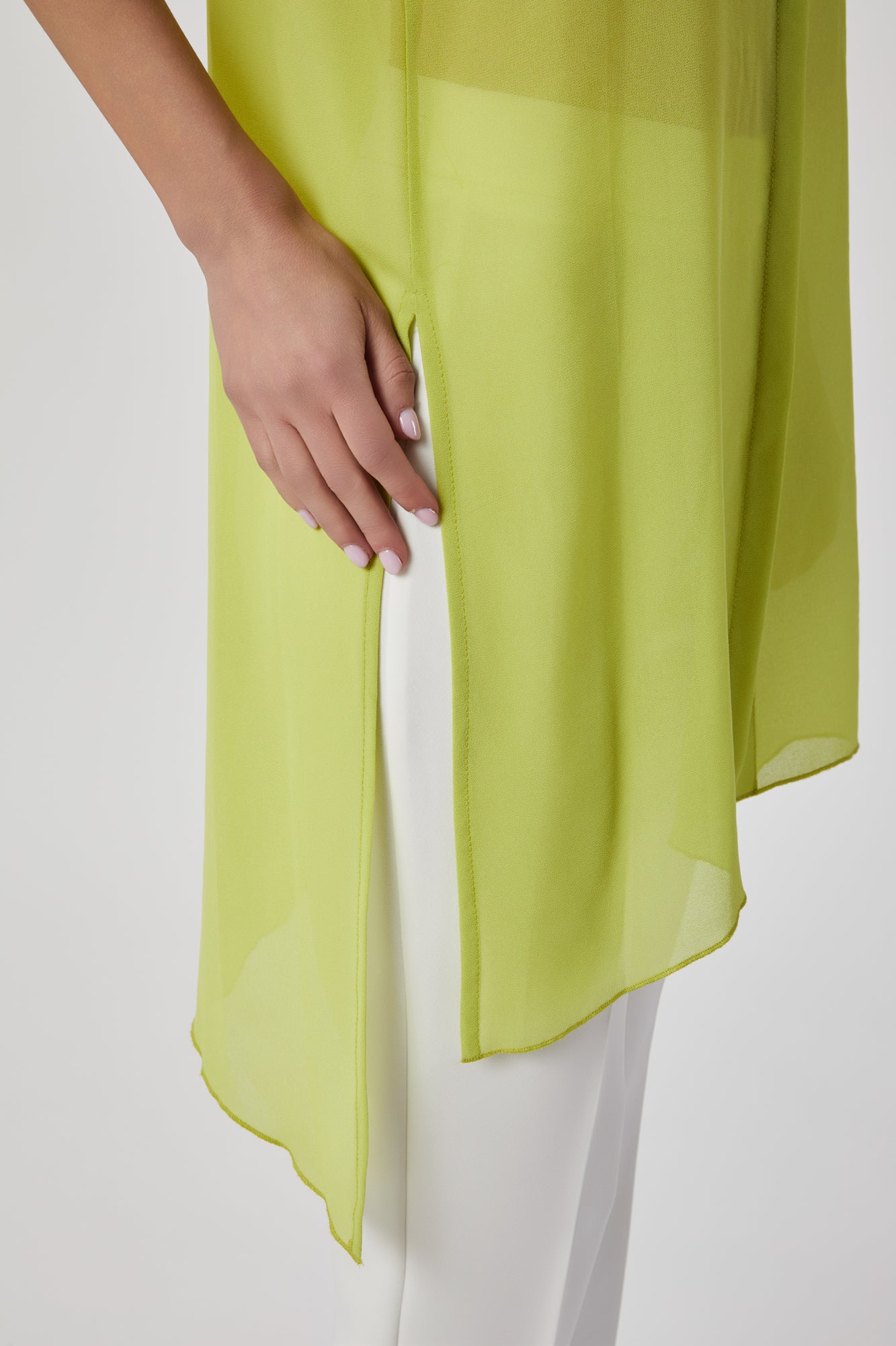 Camicia da donna verde