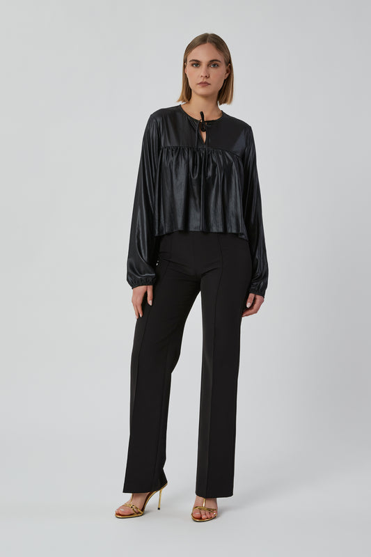 Blusa da donna nero
