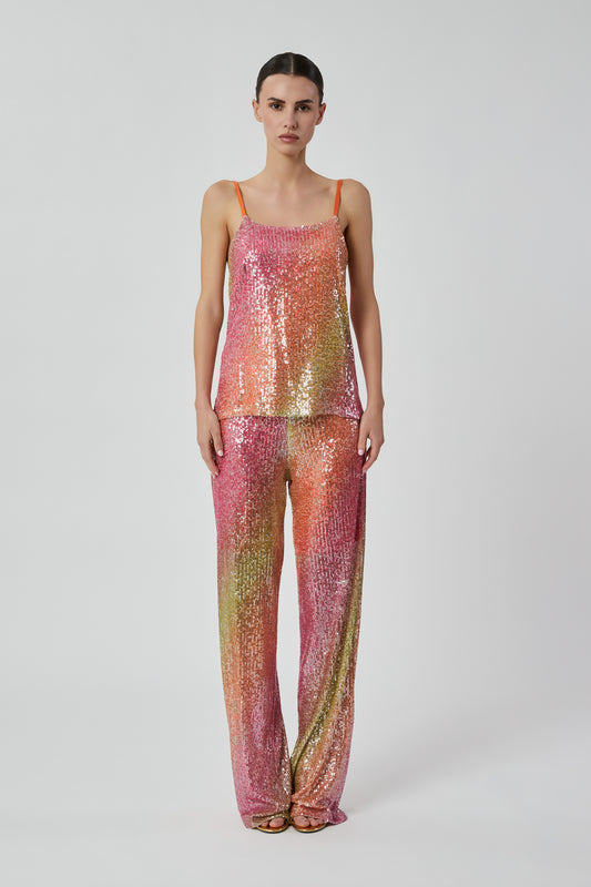 Top da donna paillettes