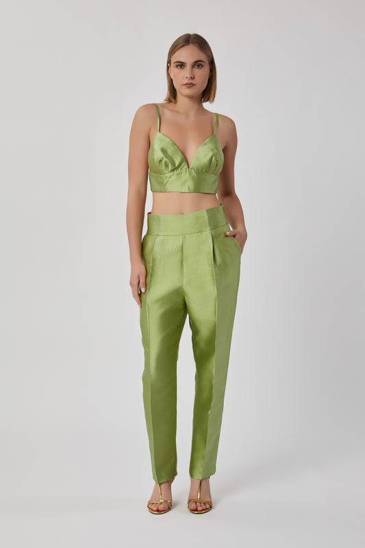 Top da donna verde