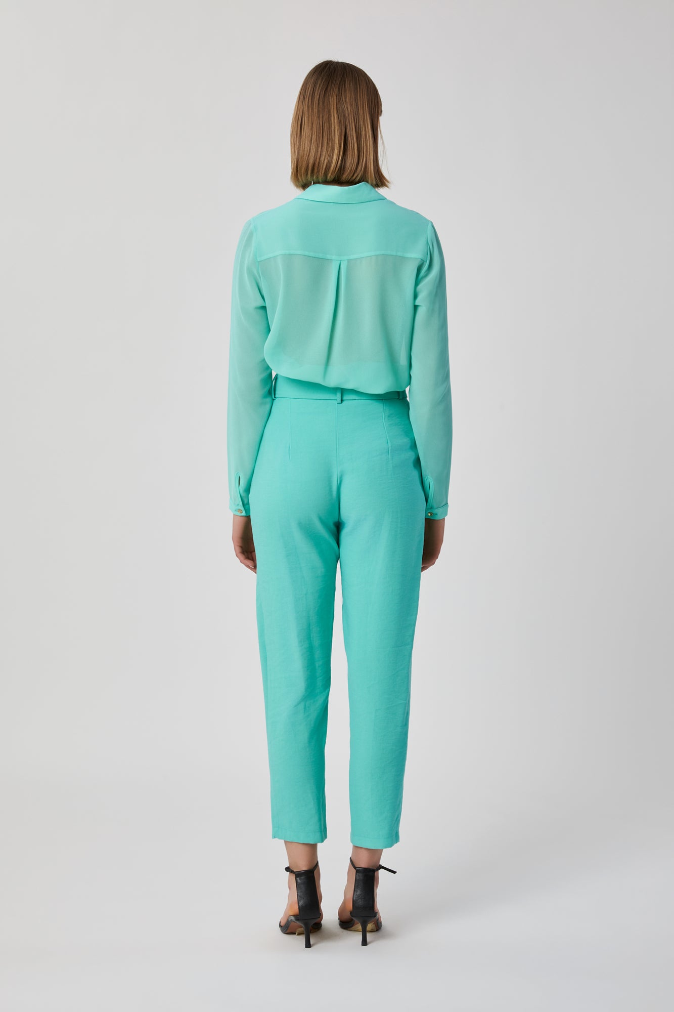Pantaloni da donna smeraldo