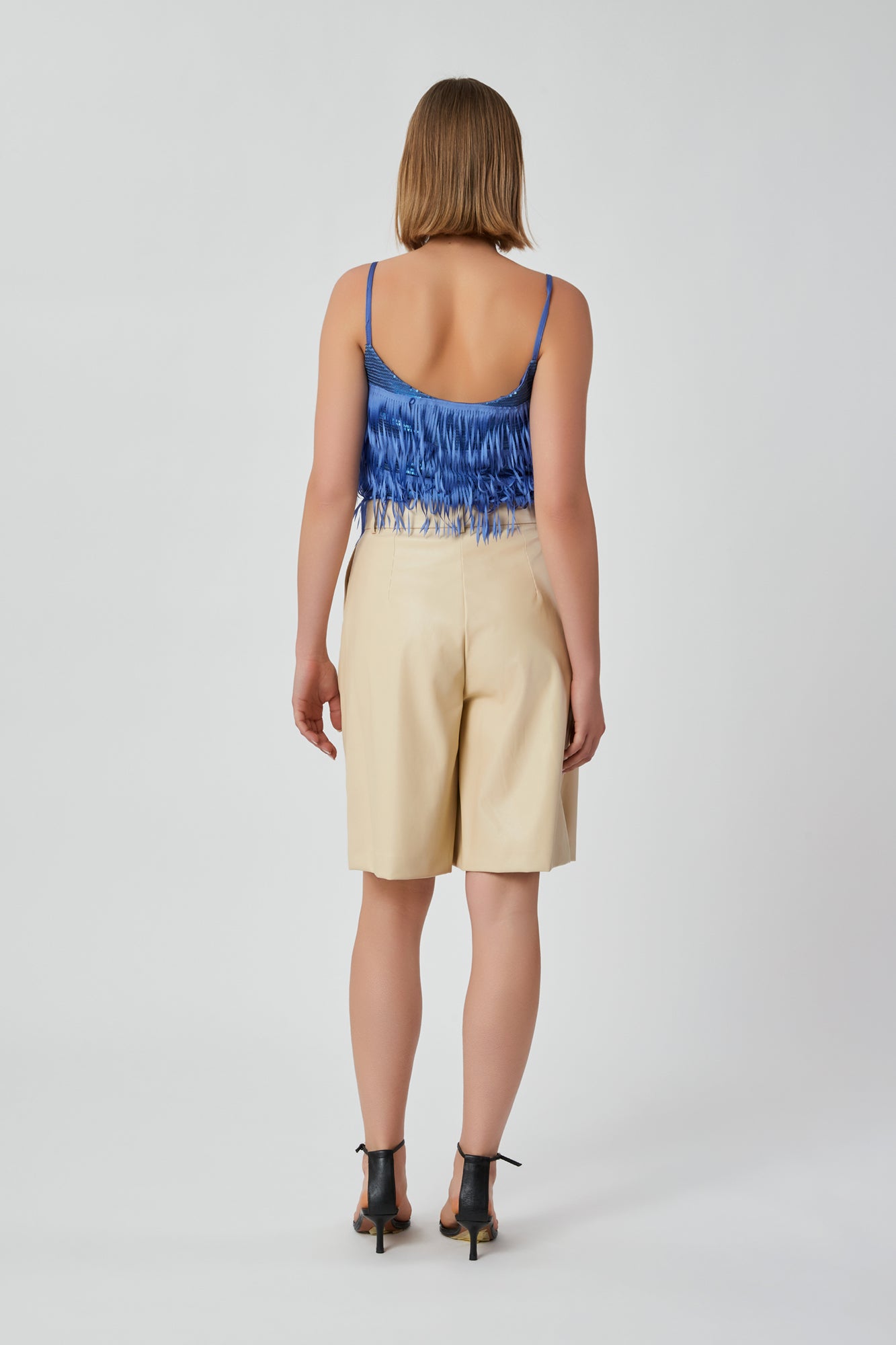 Pantaloni da donna panna