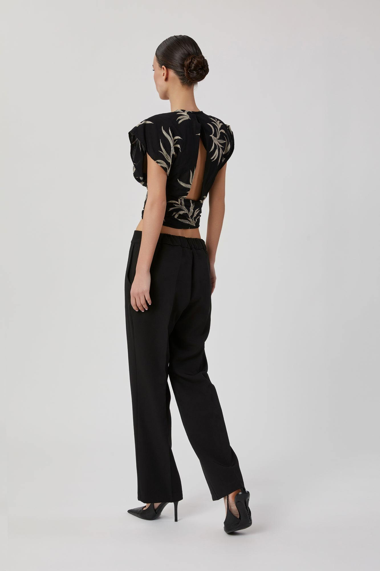 Pantaloni da donna nero