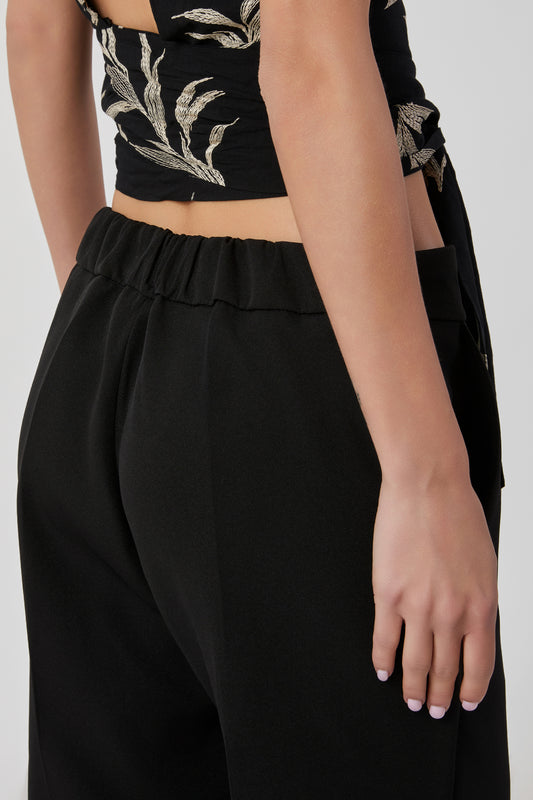 Pantaloni da donna nero