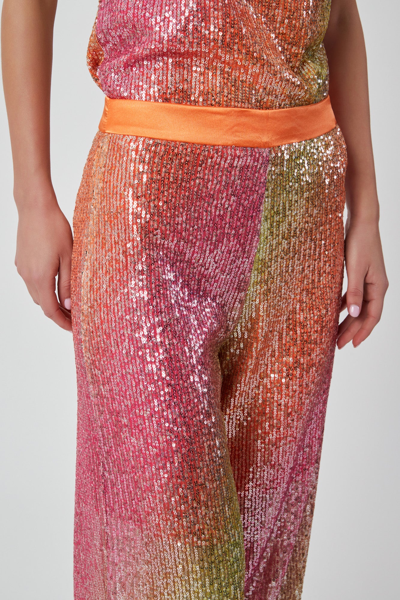 Pantaloni da donna paillettes
