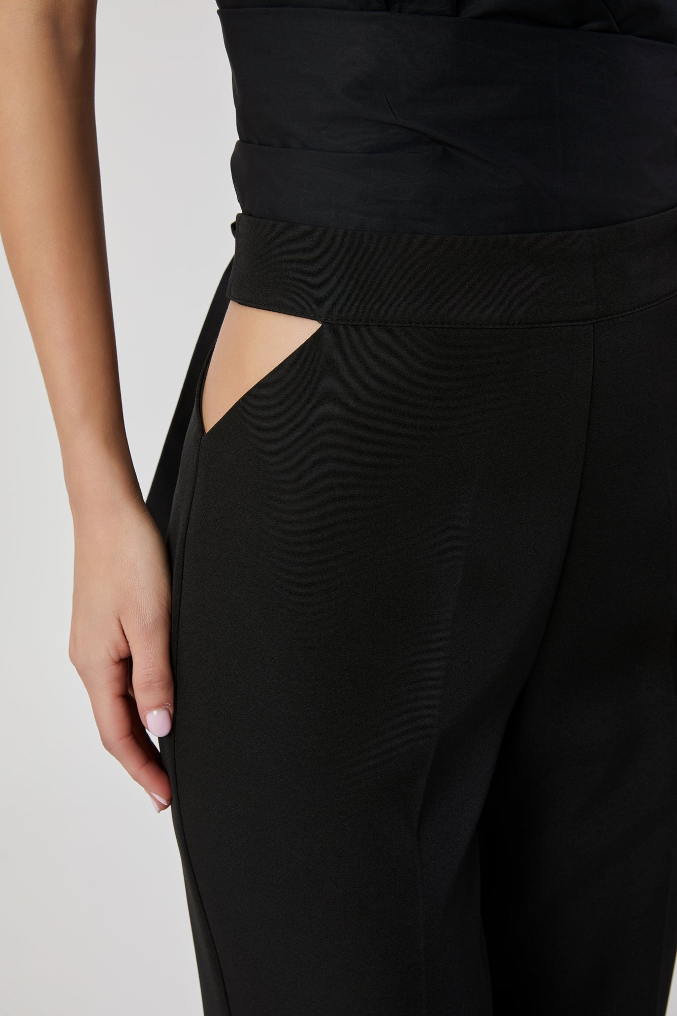 Pantaloni da donna nero