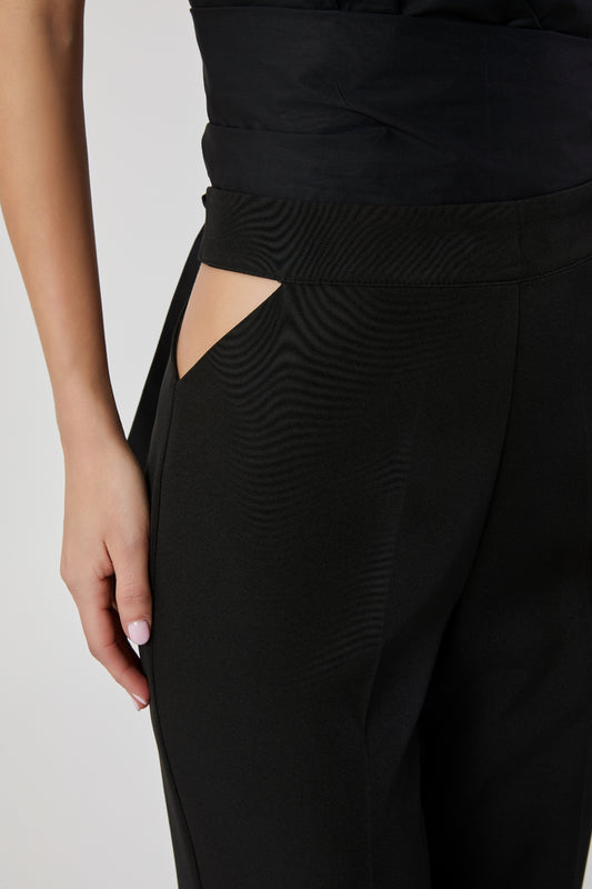 Pantaloni da donna nero
