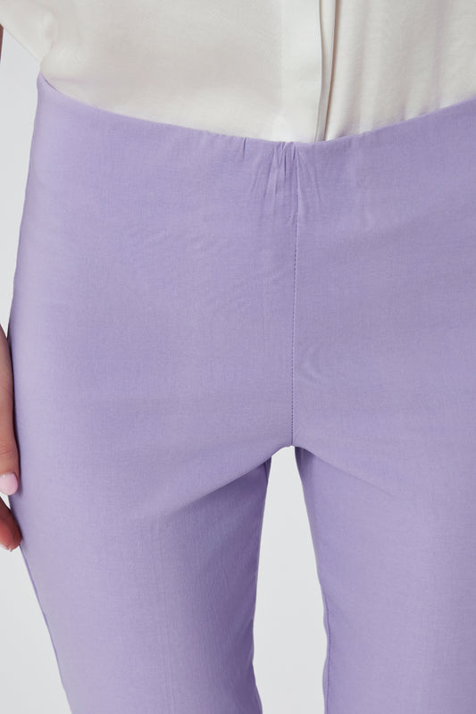 Pantaloni da donna lilla