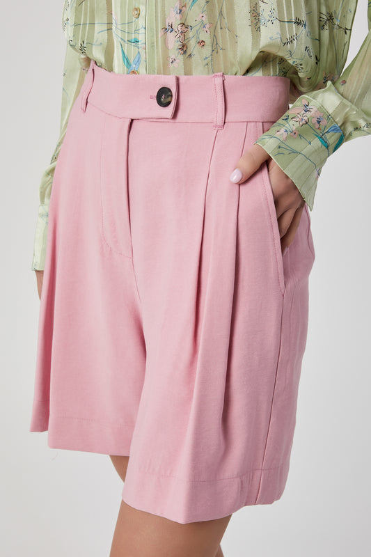 Bermuda da donna rosa