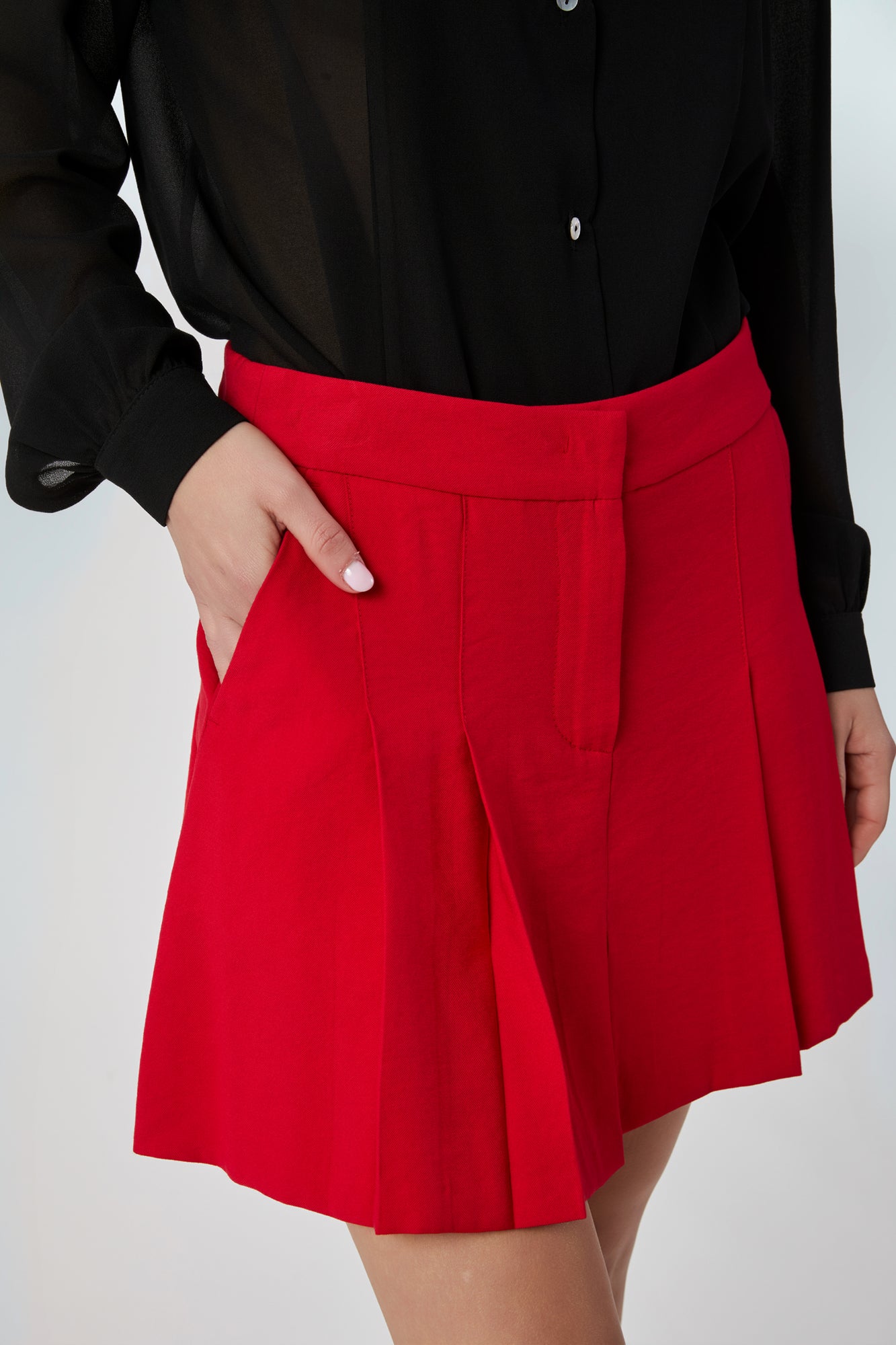 Gonna da donna rosso