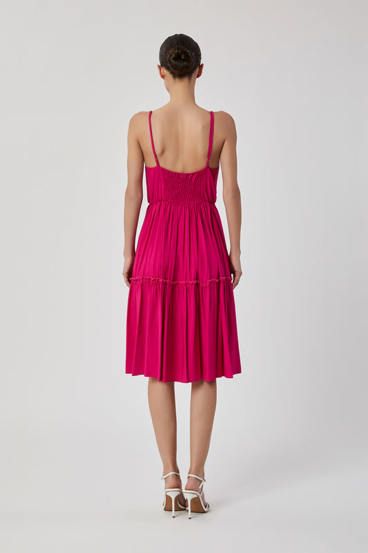 Abito da donna fucsia