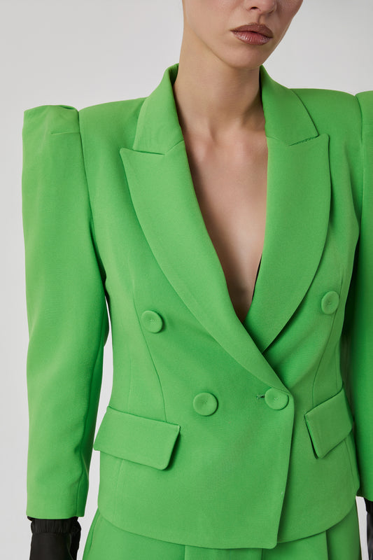 Giacca da donna verde