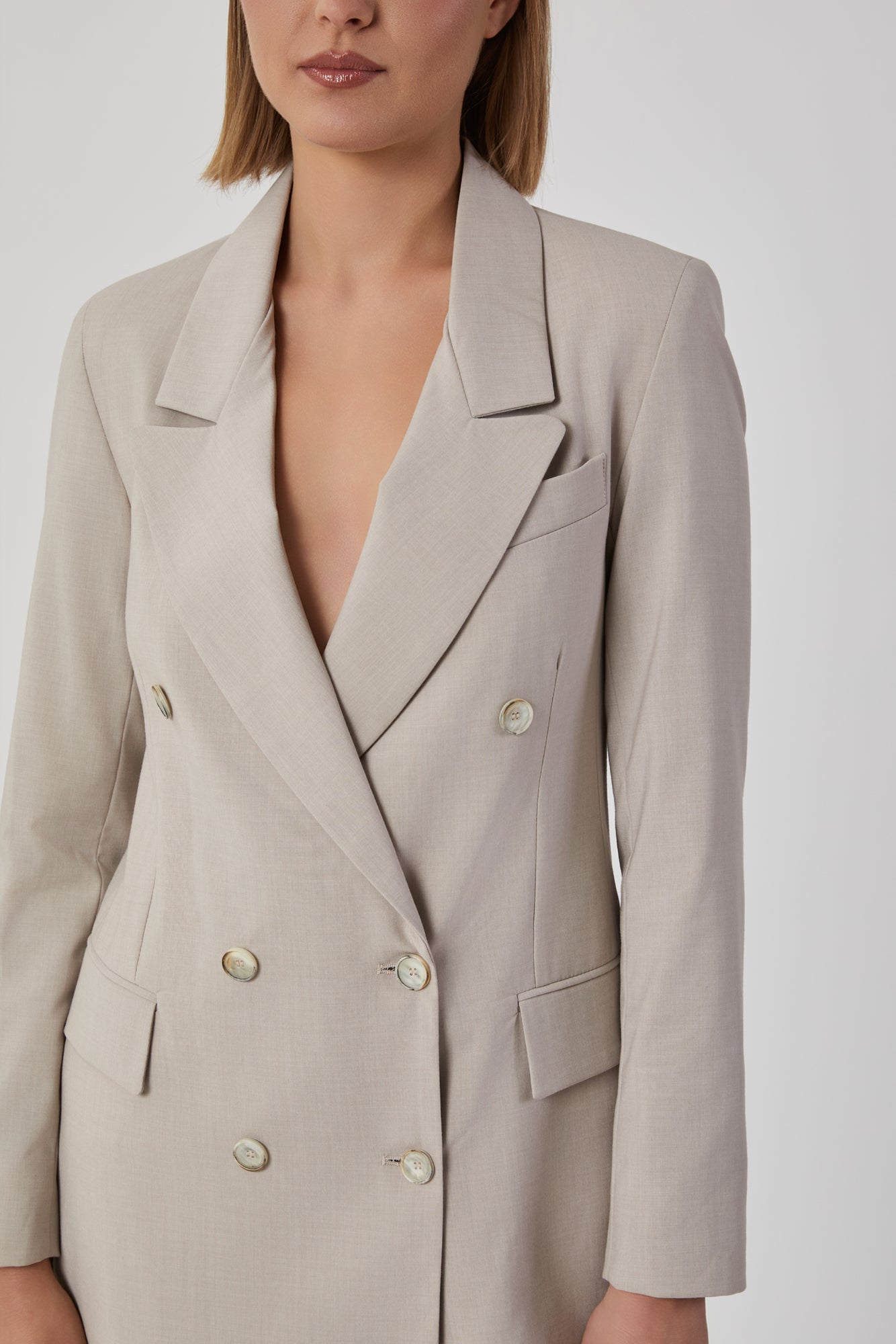 Giacca da donna beige