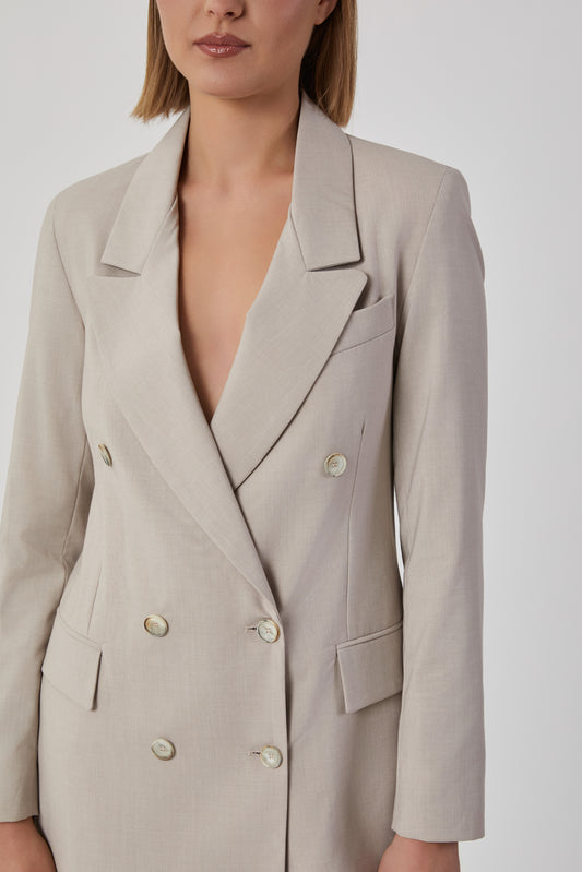 Giacca da donna beige
