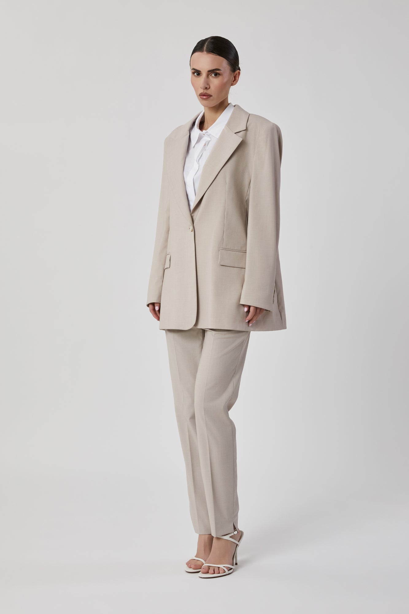 Giacca da donna beige