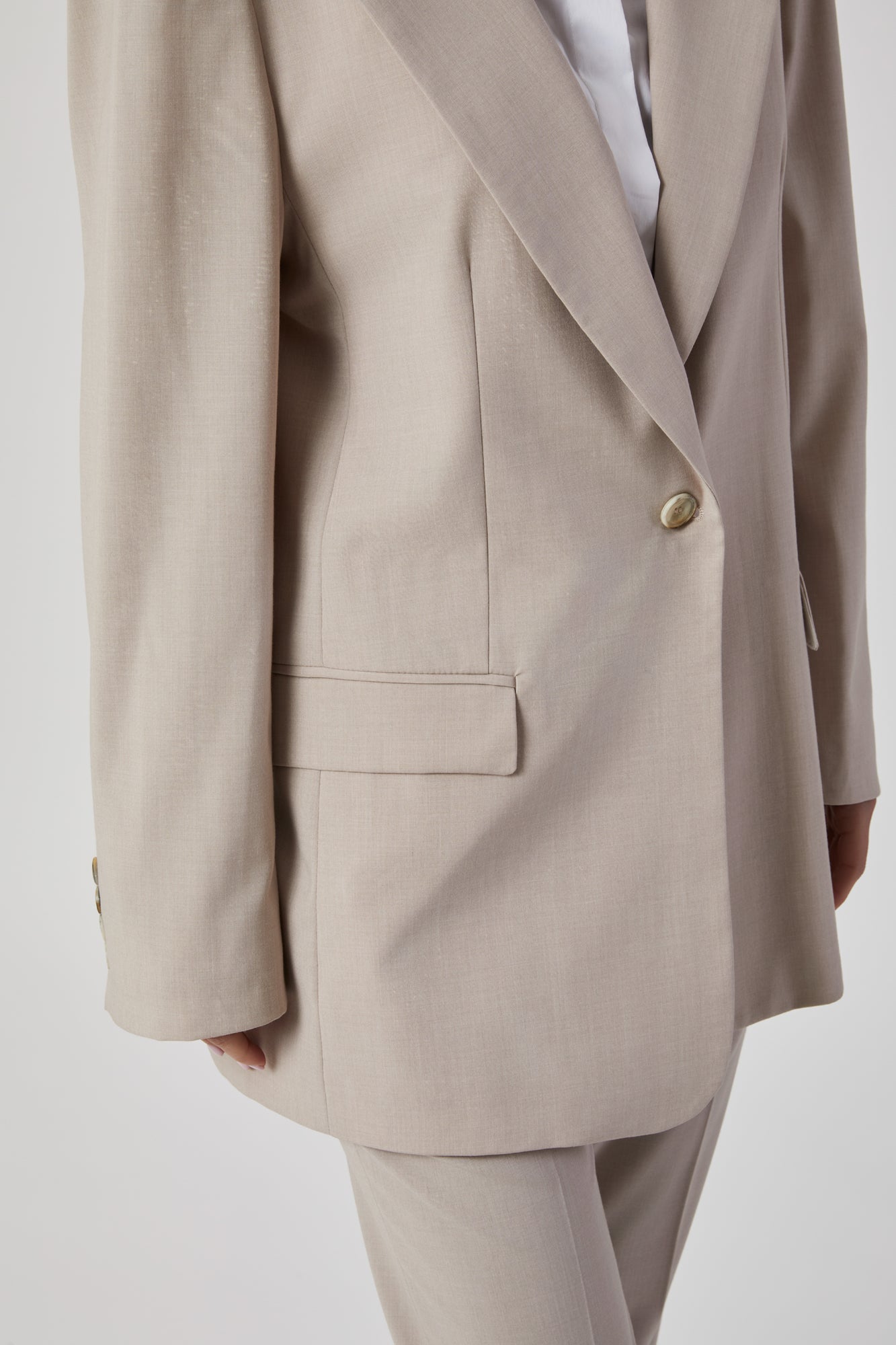 Giacca da donna beige