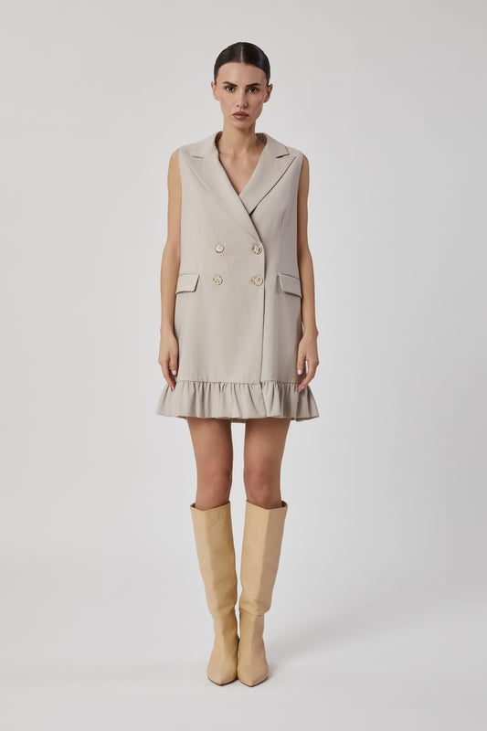 Giacca da donna beige