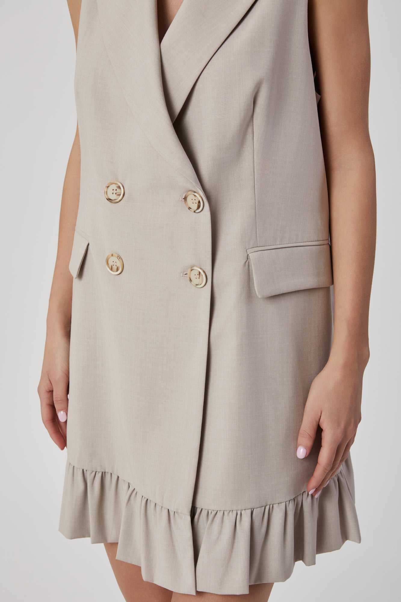 Giacca da donna beige