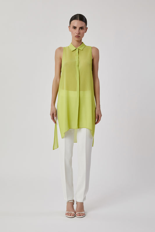 Camicia da donna  verde