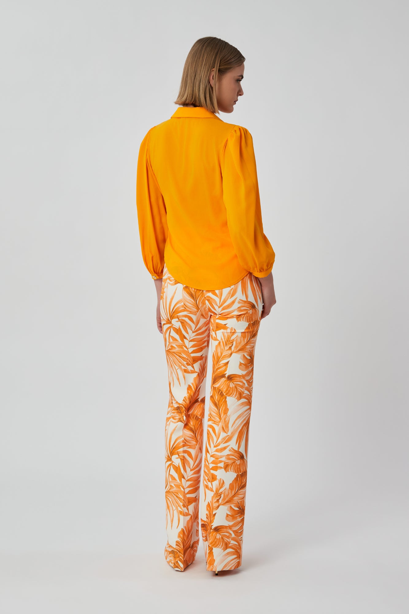 Camicia da donna arancio