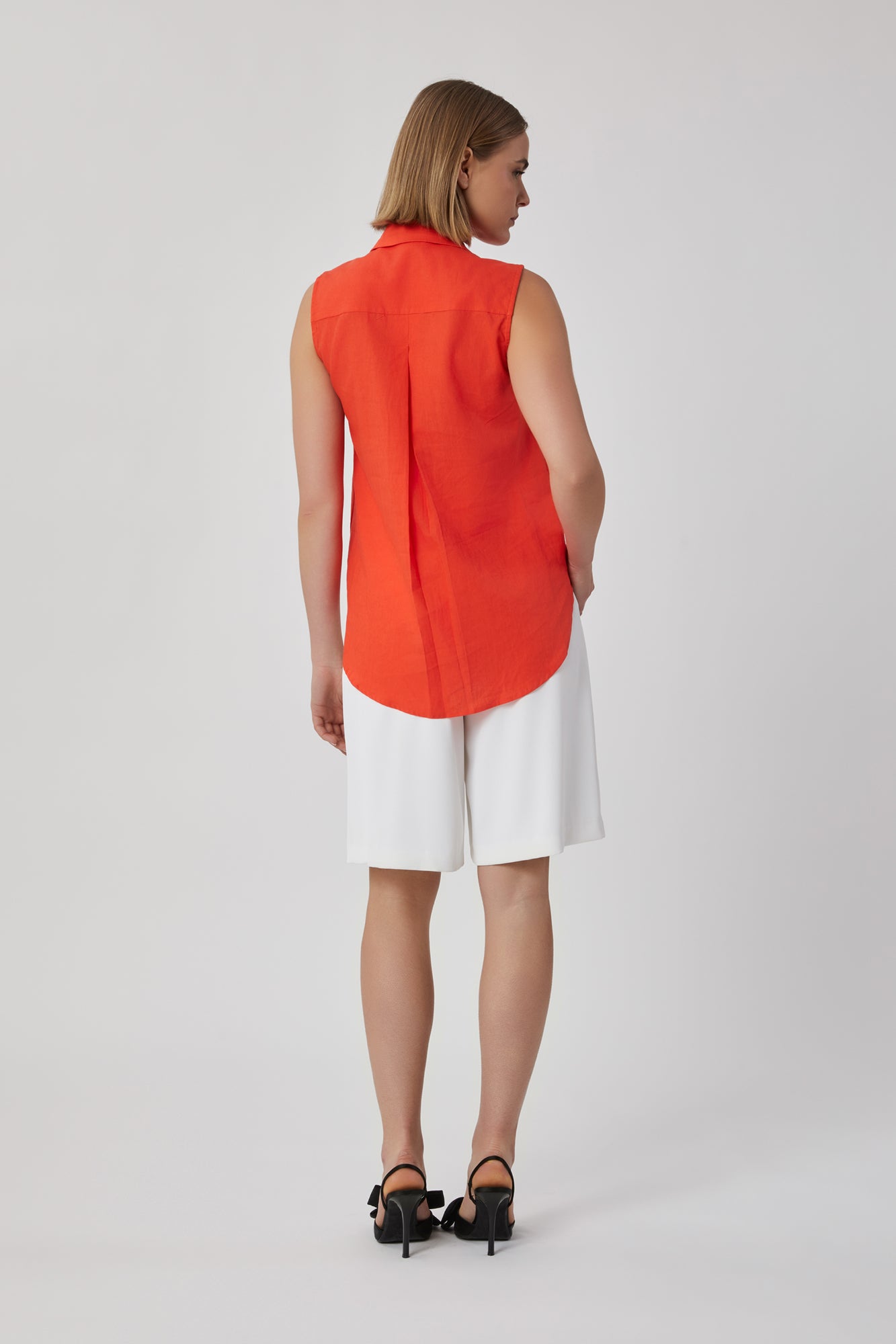 Camicia da donna arancio