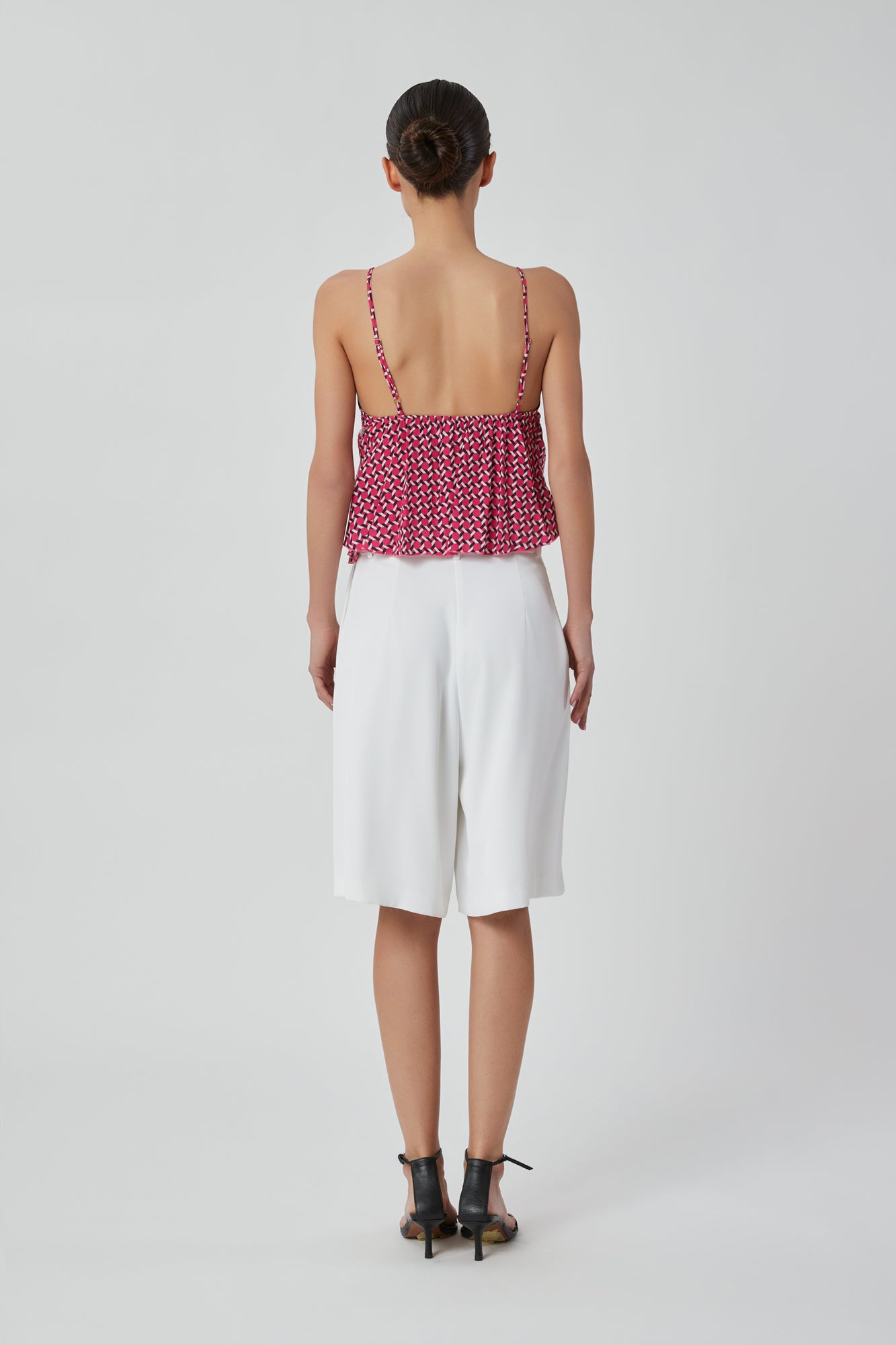 Top da donna micro fantasia