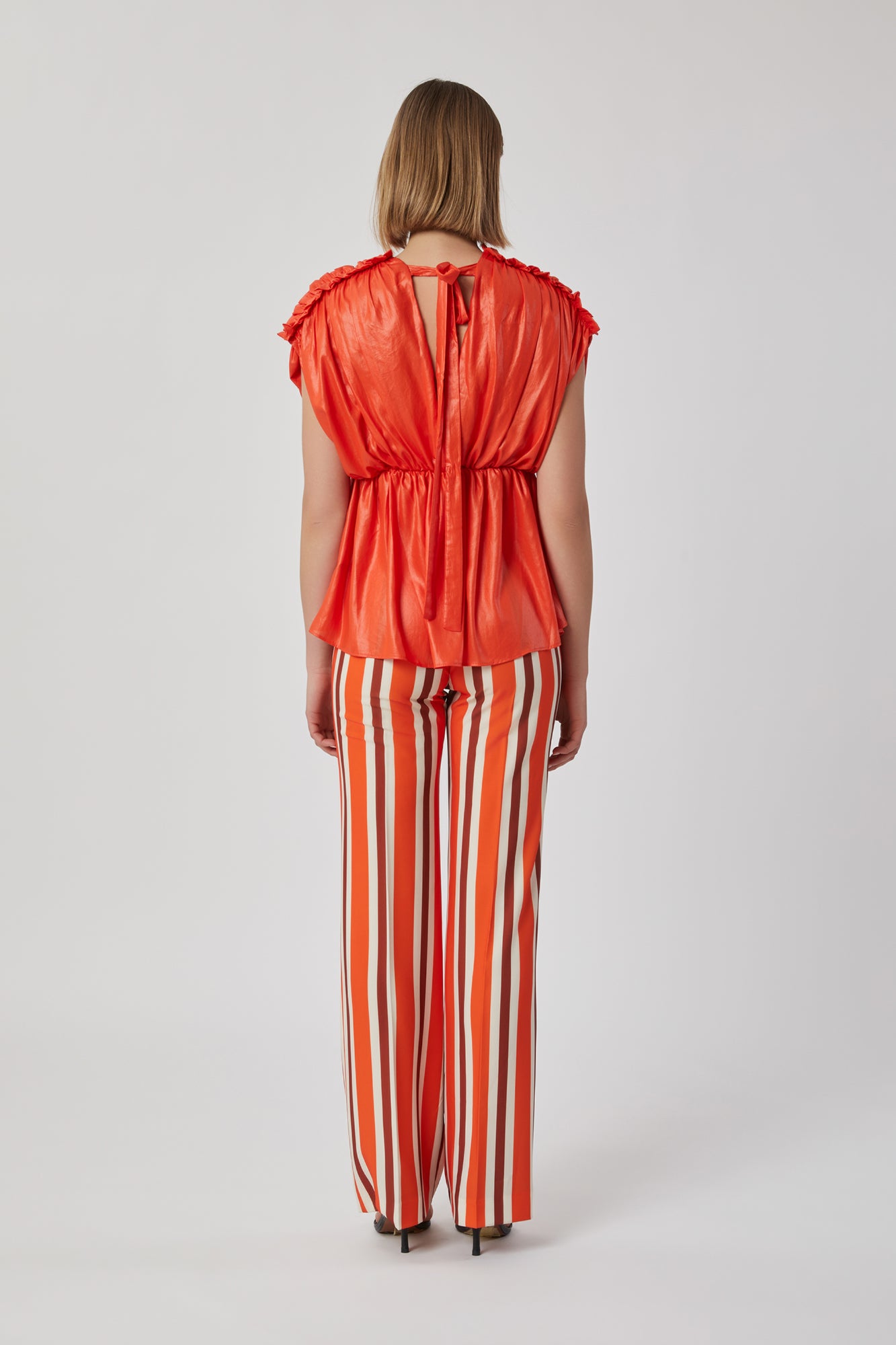 Blusa da donna arancio