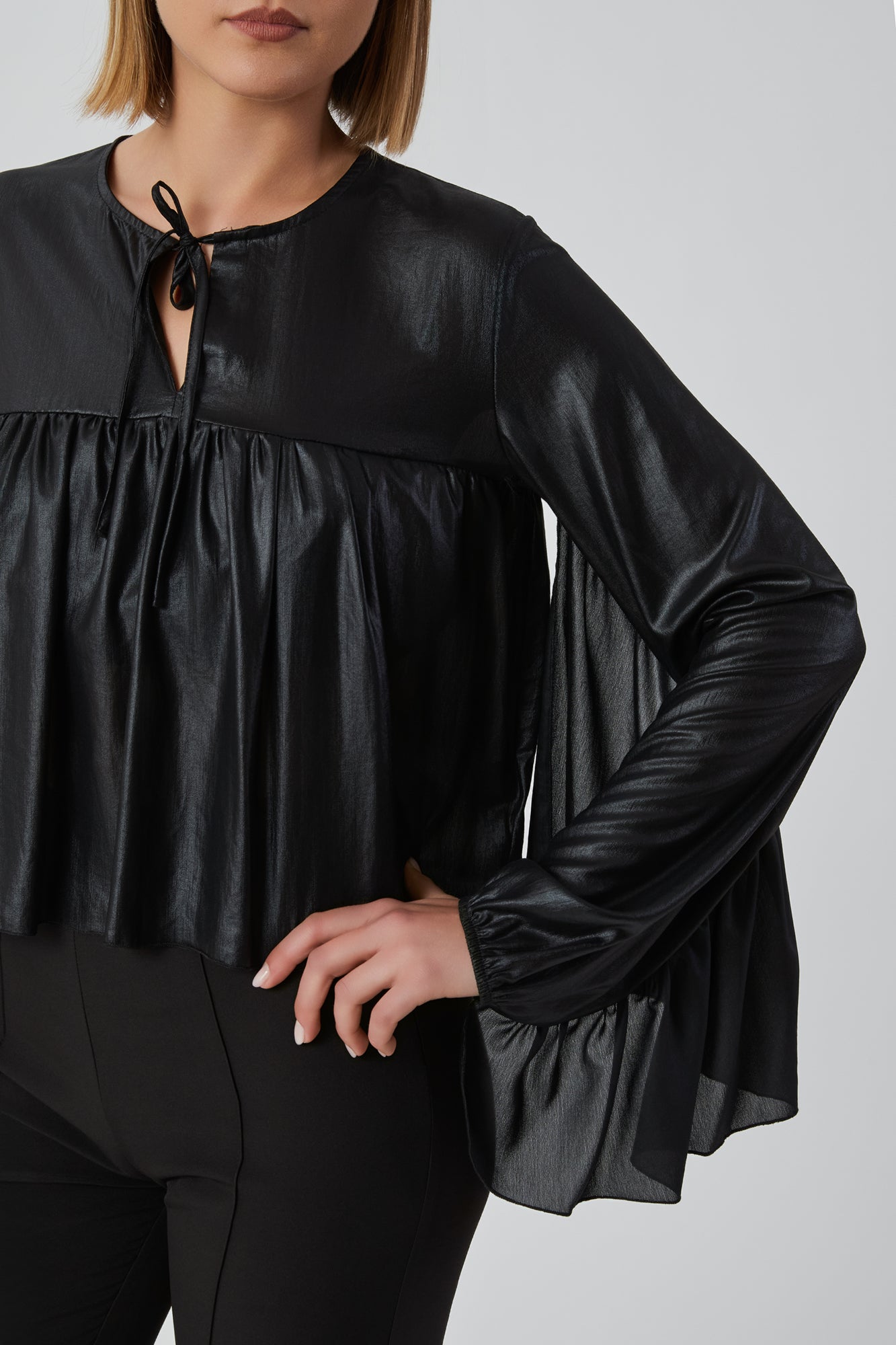 Blusa da donna nero