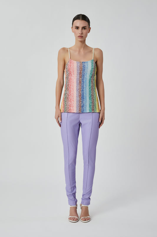 Top da donna paillettes