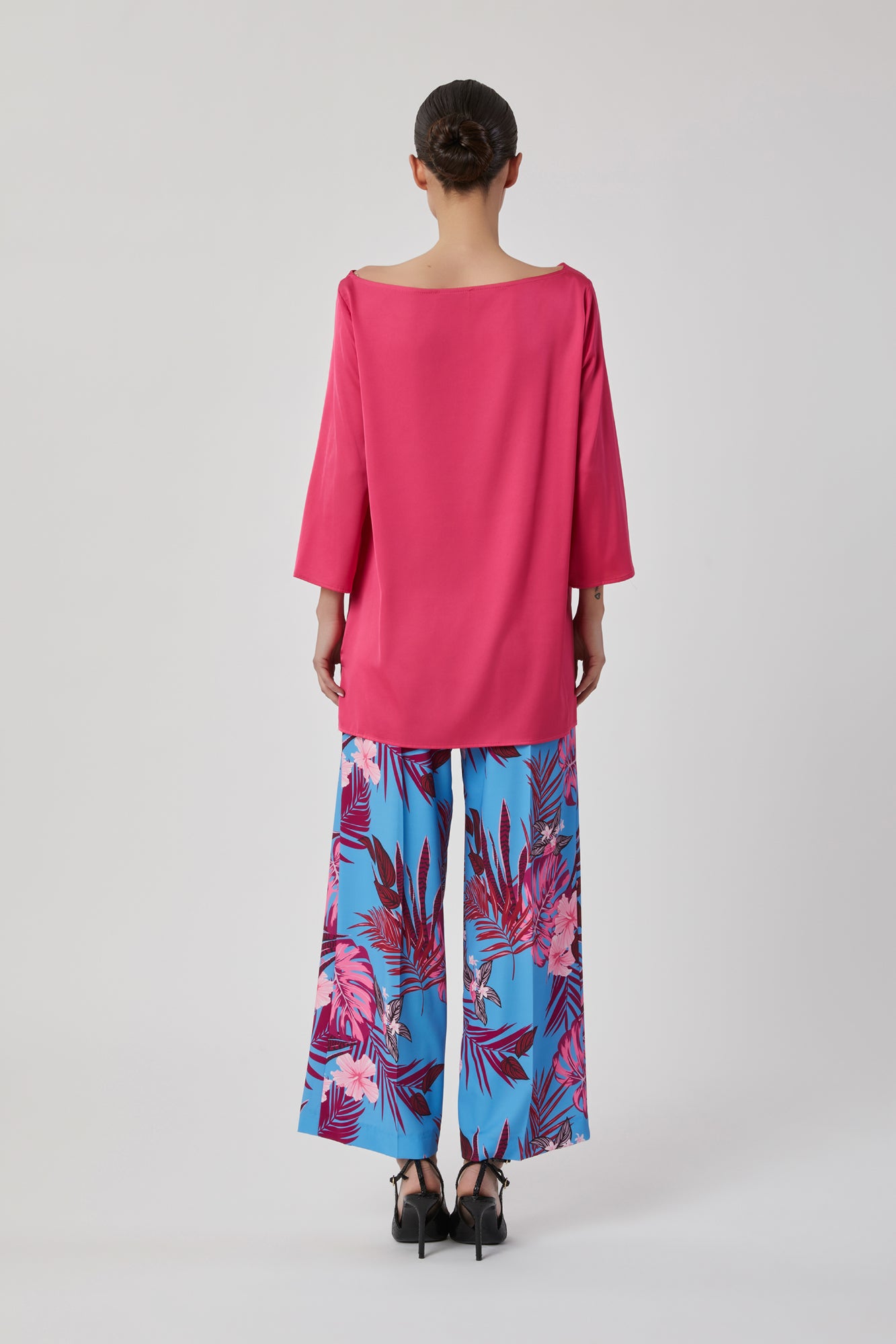 Blusa da donna fucsia
