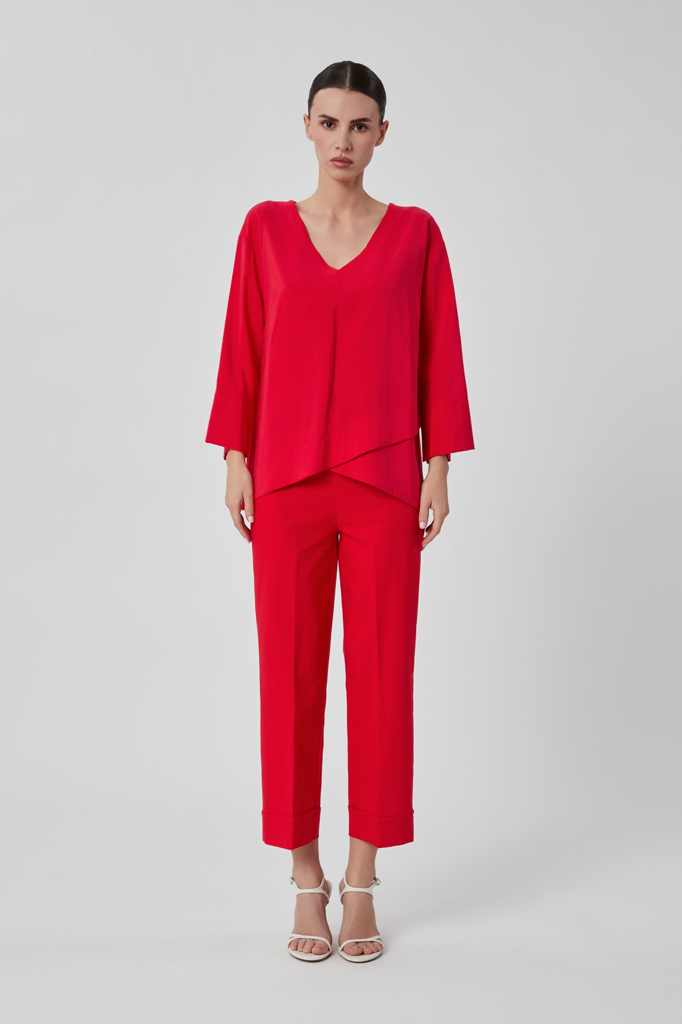 Blusa da donna rosso