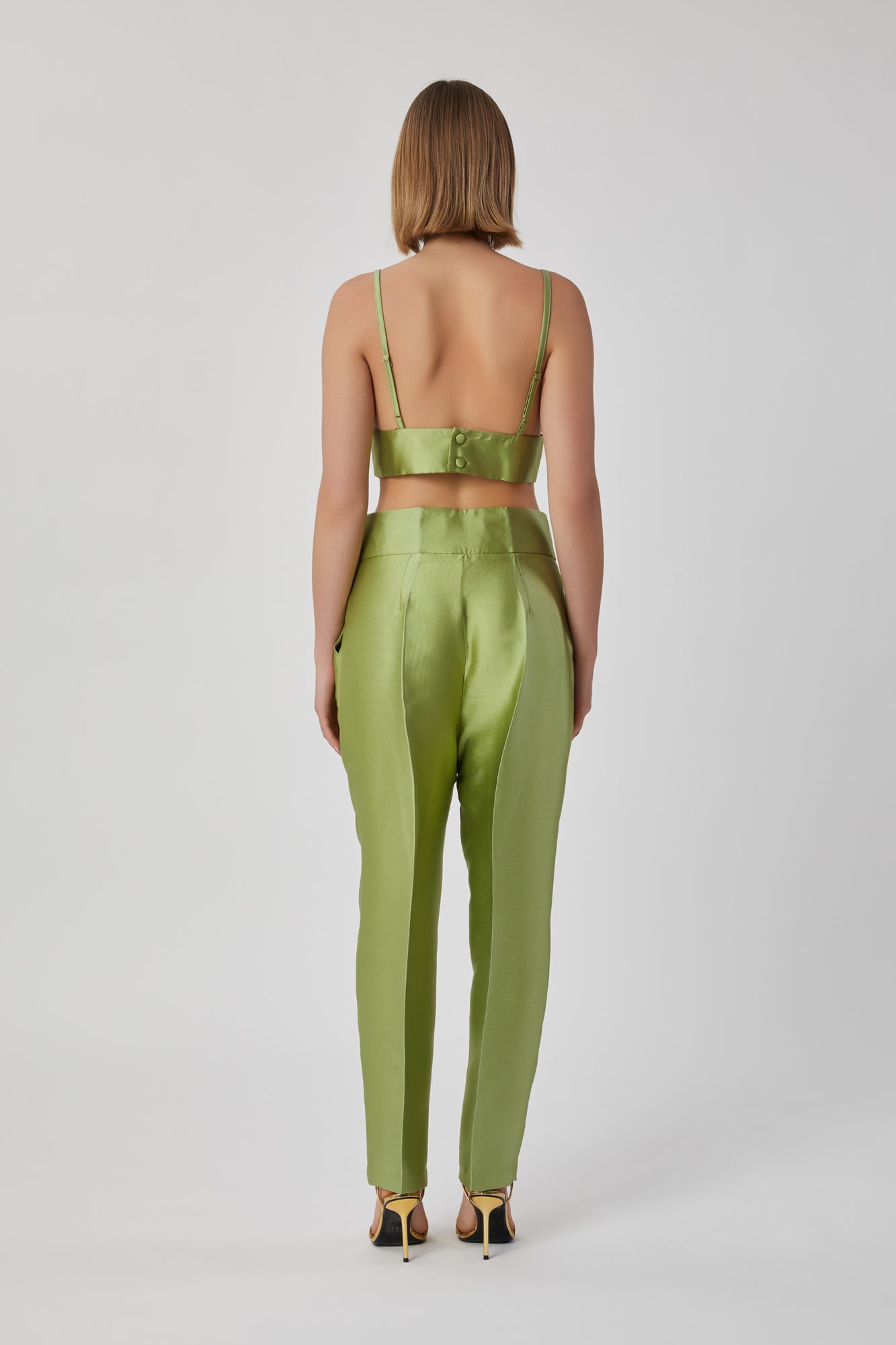 Top da donna verde