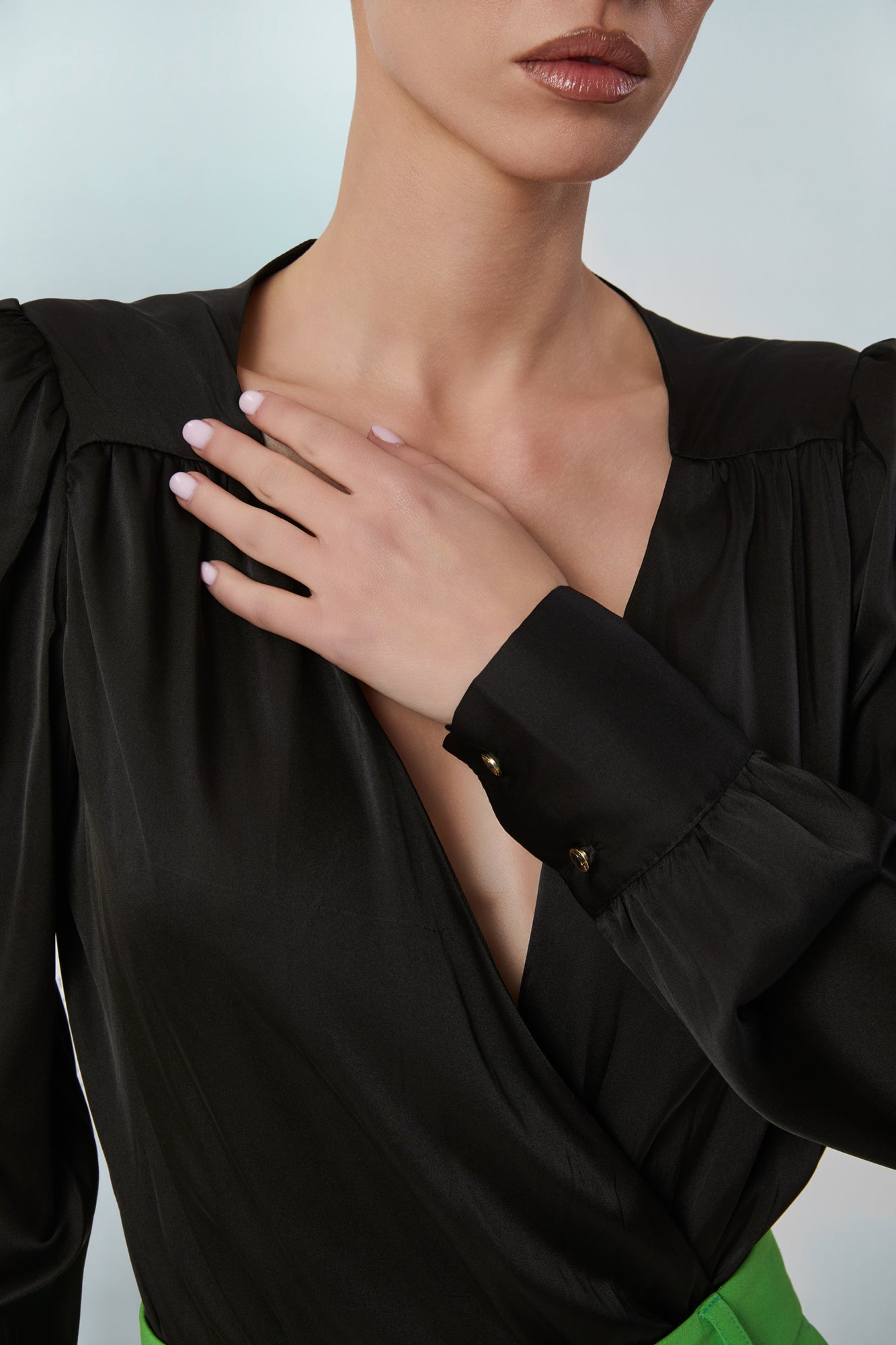 Blusa da donna nero